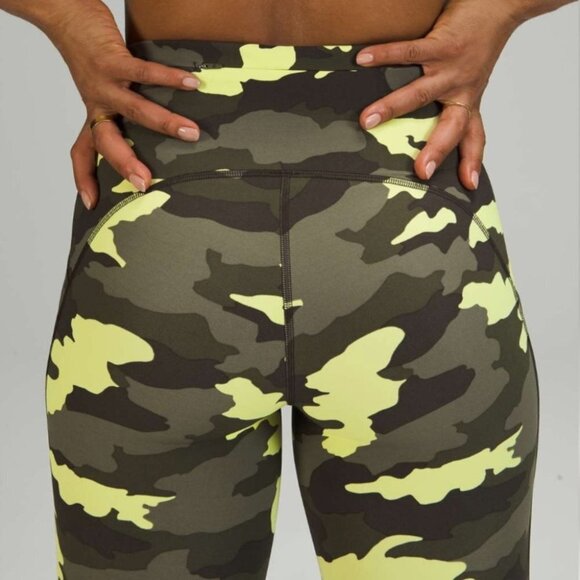 Lululemon Swift Speed High-Rise Crop 21"Heritage 365 Camo Crispin Green multi - Picture 16 of 16